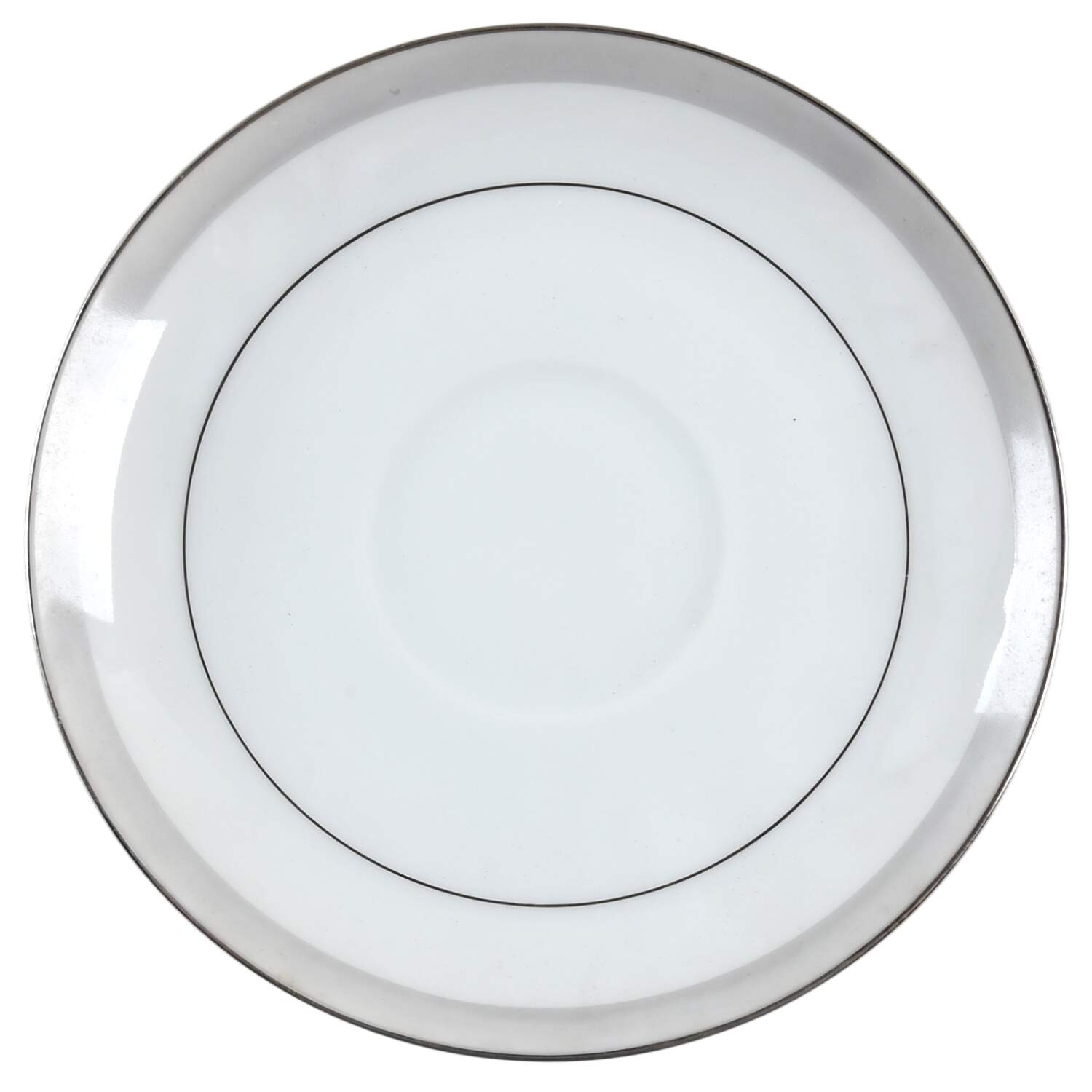Silver Pine Saucer by Kent (Japan)-1