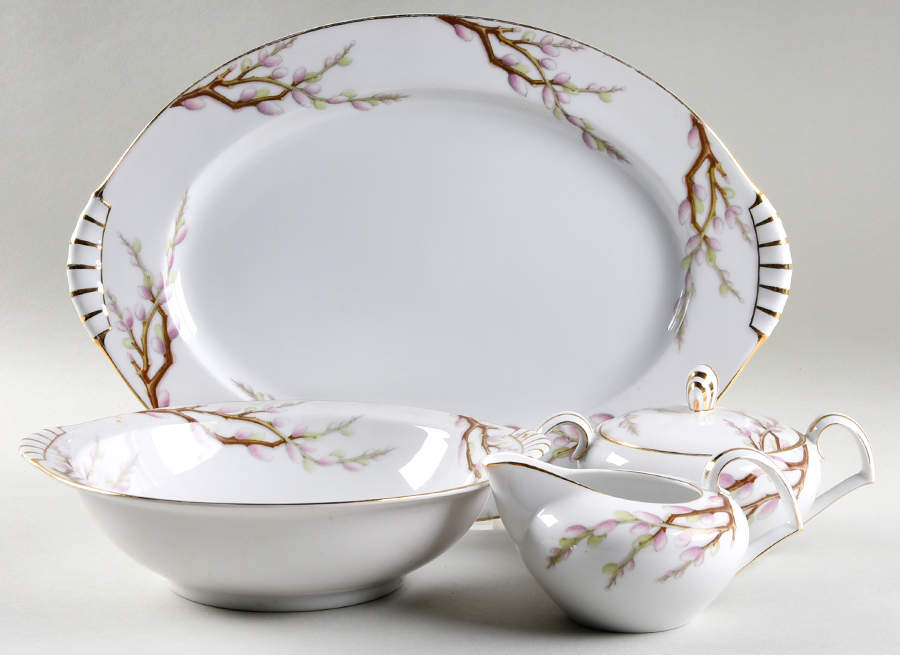 Spring Willow 5 Piece Hostess Set by Kent (Japan)-1