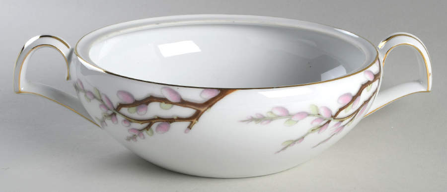 Spring Willow Round Vegetable No Lid by Kent (Japan)-1