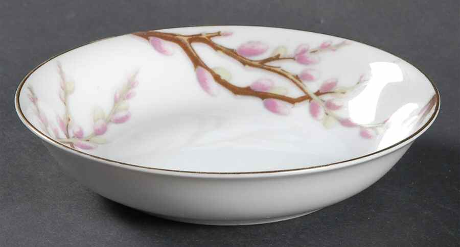 Spring Willow Fruit/Dessert (Sauce) Bowl by Kent (Japan)-1