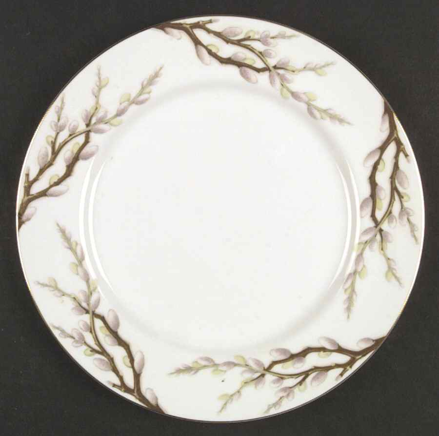 Spring Willow Dinner Plate by Kent (Japan)-1