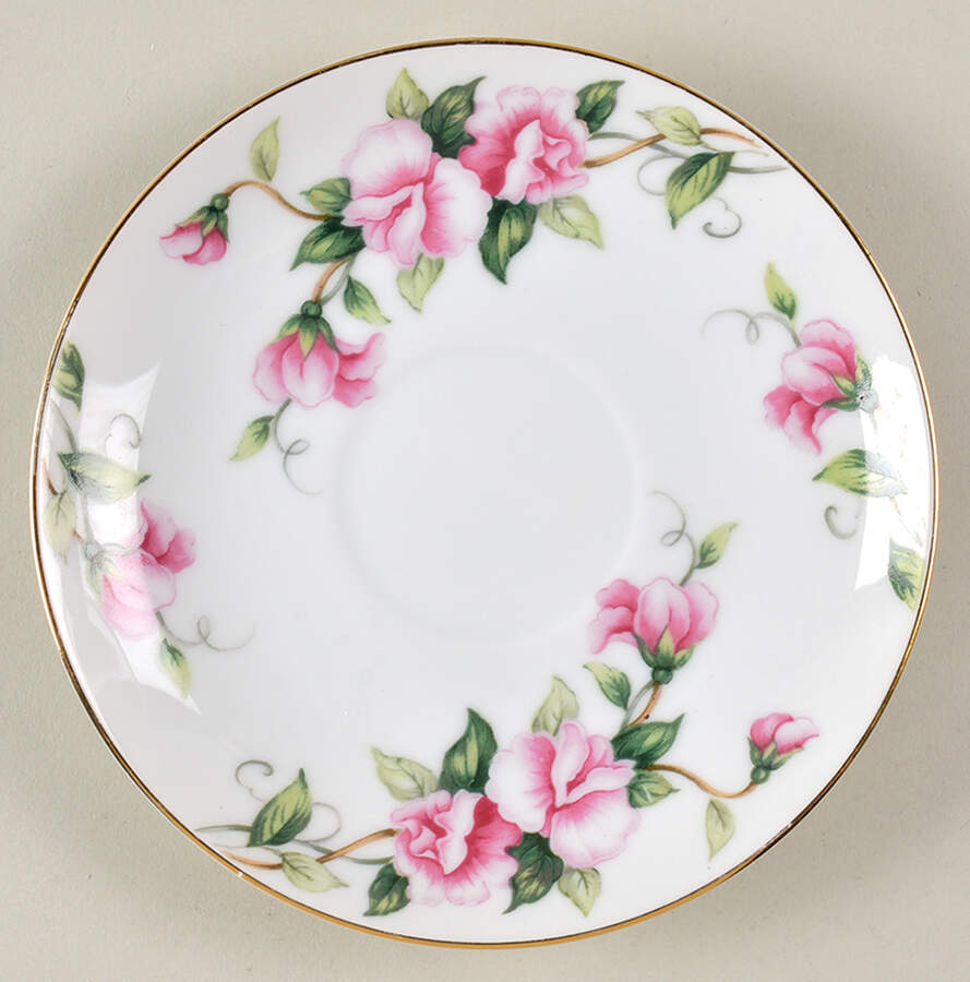 Sweet Pea Saucer by Kent (Japan)-1