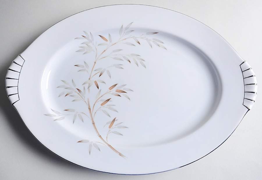 Sylvan (Japan) 17" Oval Serving Platter by Kent (Japan)-1