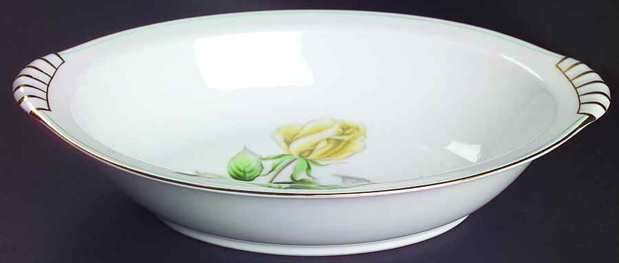Trio 11" Oval Vegetable Bowl by Kent (Japan)-1
