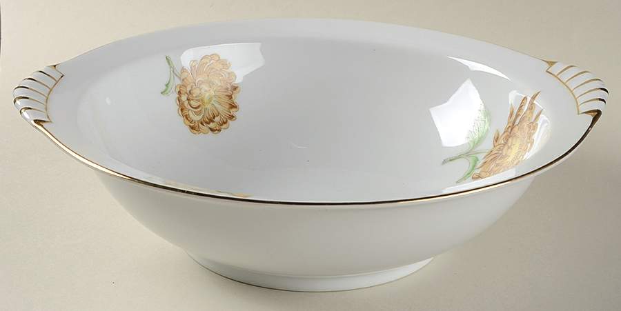 Verona 10" Round Vegetable Bowl by Kent (Japan)-1