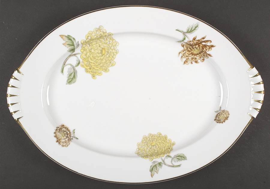 Verona 17" Oval Serving Platter by Kent (Japan)-1