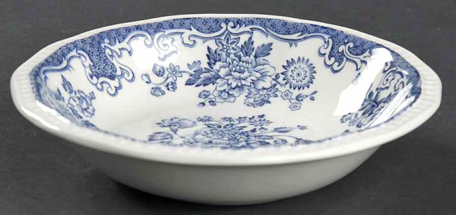 Balmoral Blue Fruit/Dessert (Sauce) Bowl by Kensington Staffords-1