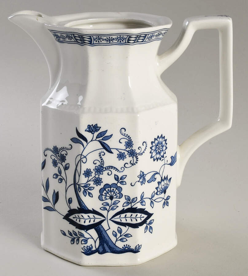 Coventry Blue Coffee Pot No Lid by Kensington Staffords-1