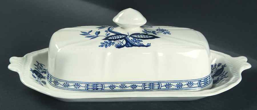 Coventry Blue 1/4 Lb Covered Butter by Kensington Staffords-1