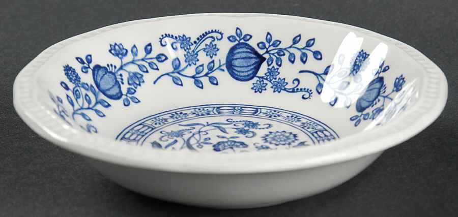 Coventry Blue Fruit/Dessert (Sauce) Bowl by Kensington Staffords-1