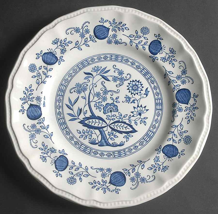 Coventry Blue Dinner Plate by Kensington Staffords-1