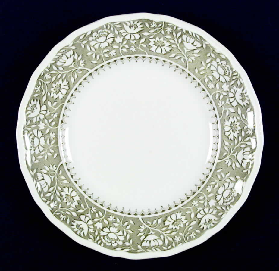 Dundee Green Dinner Plate by Kensington Staffords-1