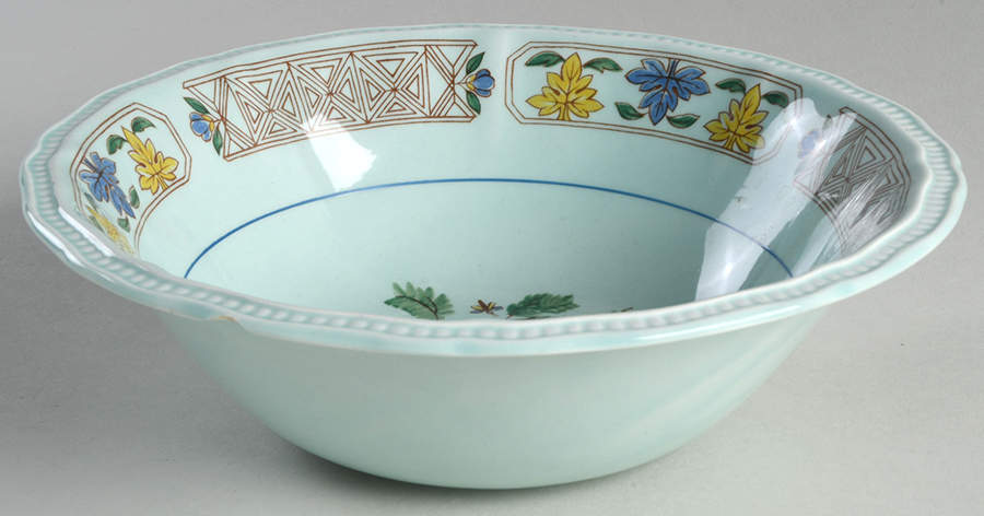 Java Bird 8" Round Vegetable Bowl by Kensington Staffords-1