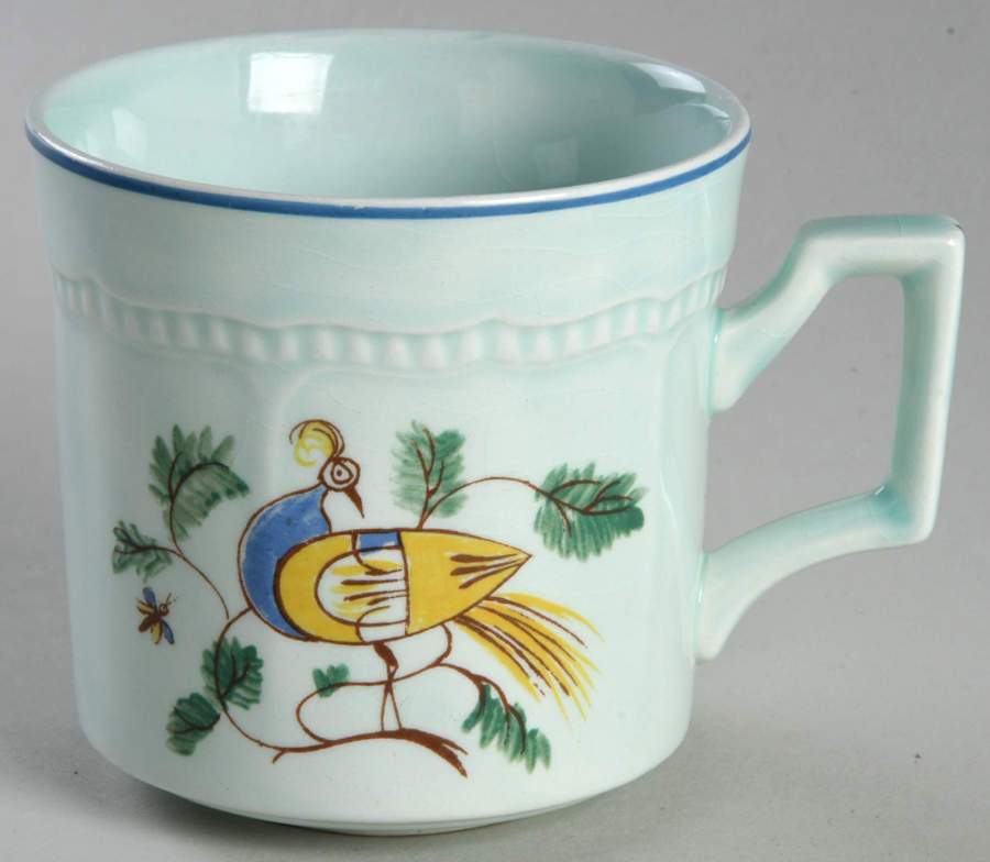 Java Bird Flat Cup by Kensington Staffords-1