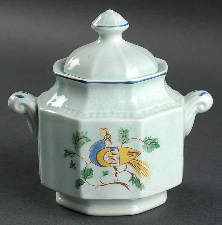 Java Bird Sugar Bowl & Lid by Kensington Staffords-1