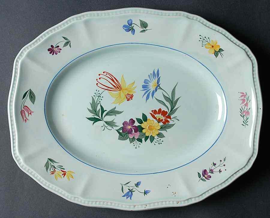 Provincial 12" Oval Serving Platter by Kensington Staffords-1