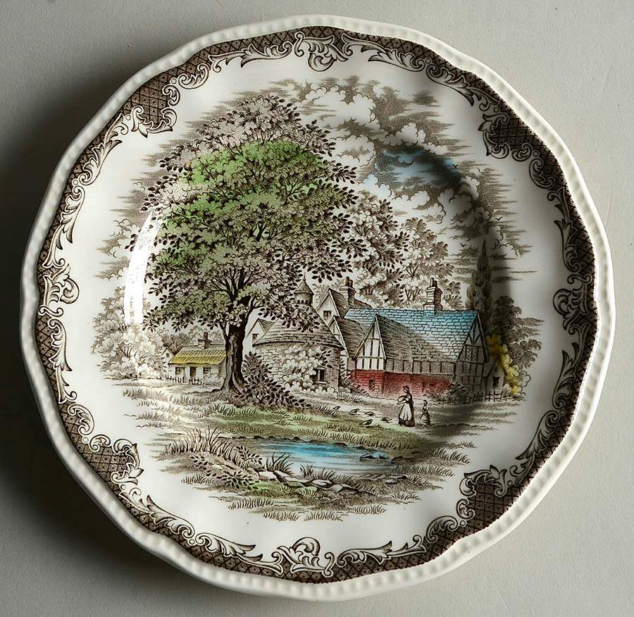 Shakespeare's Sonnets Round Butter No Lid by Kensington Staffords-1