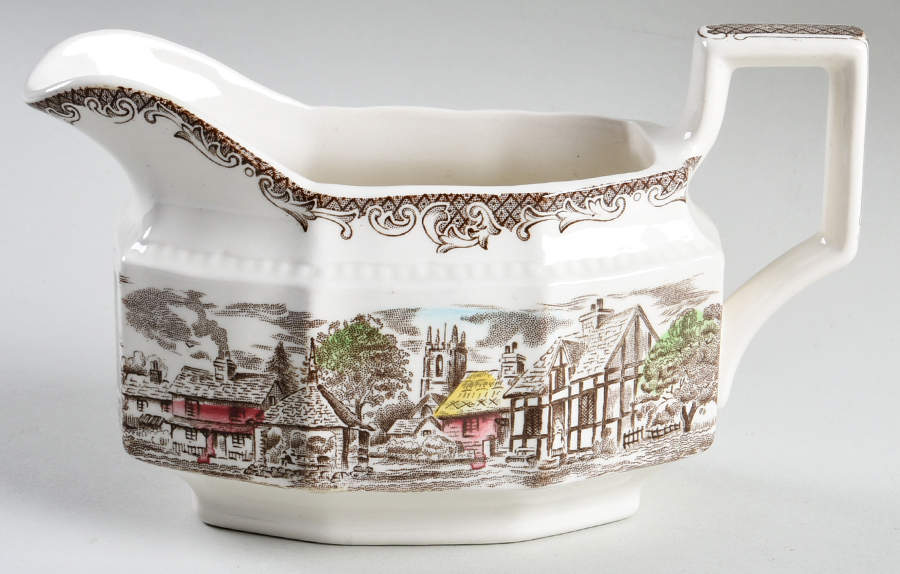 Shakespeare's Sonnets Gravy Boat by Kensington Staffords-1