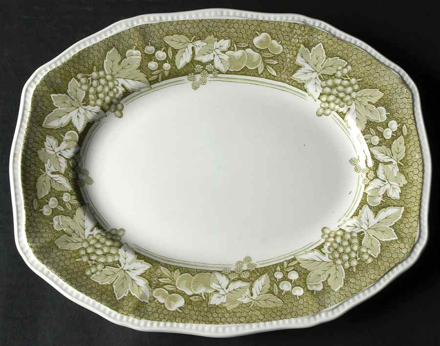 Somerset 12" Oval Serving Platter by Kensington Staffords-1