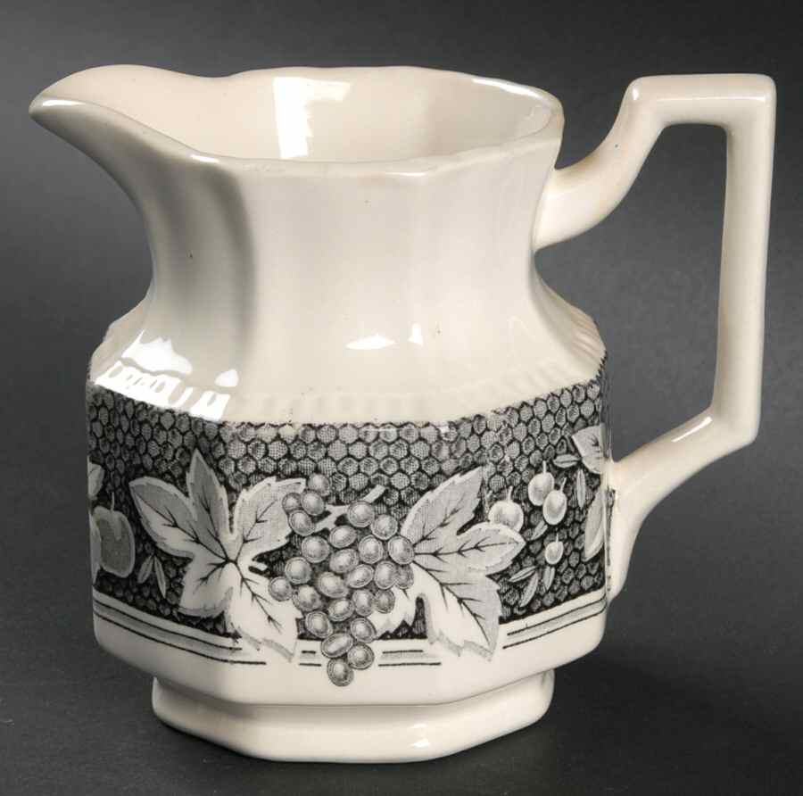 Somerset Black Creamer by Kensington Staffords-1