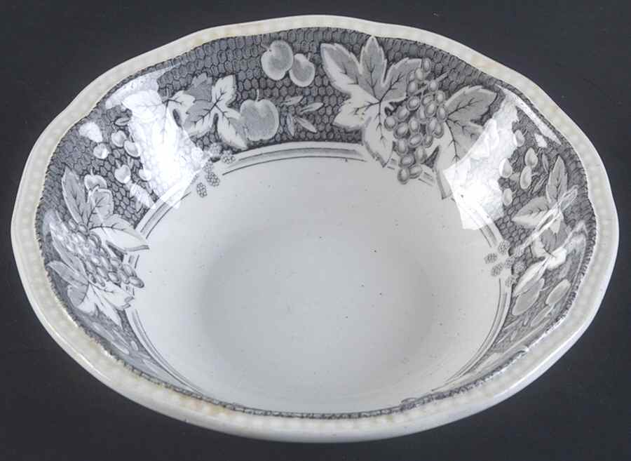 Somerset Black Coupe Cereal Bowl by Kensington Staffords-1