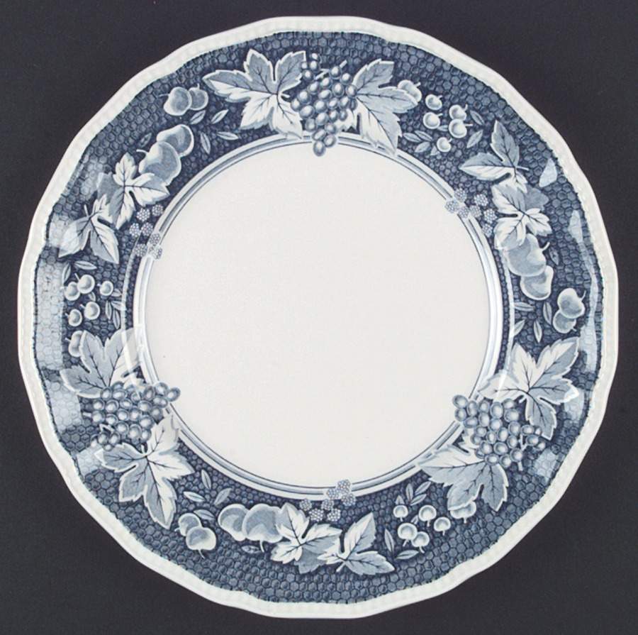 Somerset Blue Dinner Plate by Kensington Staffords-1