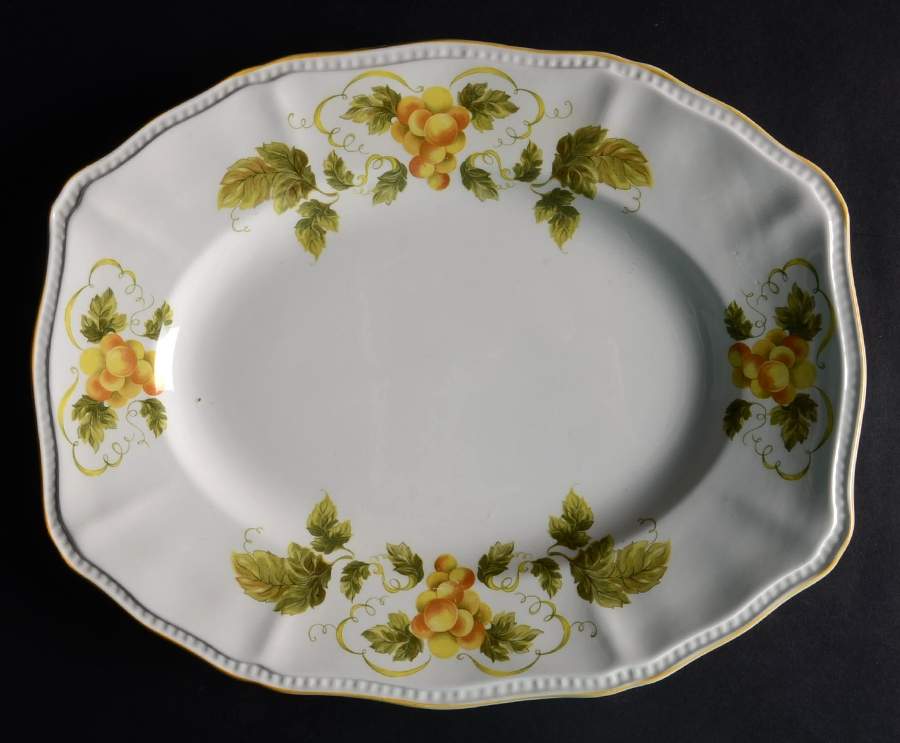 Sussex 12" Oval Serving Platter by Kensington Staffords-1