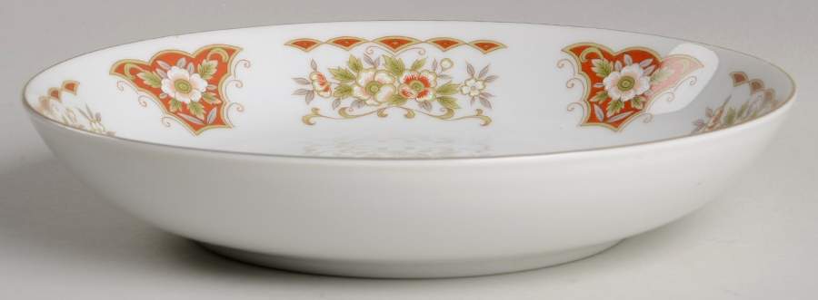 Ming Flowers Coupe Soup Bowl by Kimco-1