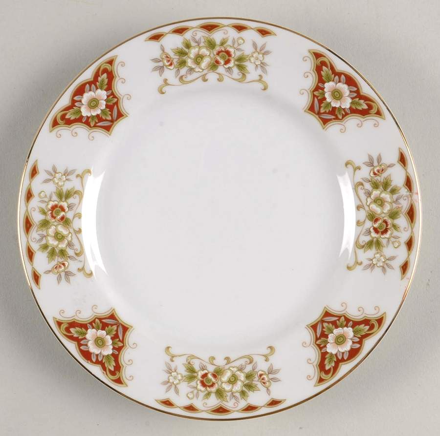 Ming Flowers Bread & Butter Plate by Kimco-1