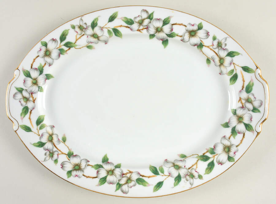Carolina 14" Oval Serving Platter by King's Court-1