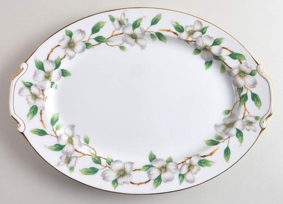 Carolina 12" Oval Serving Platter by King's Court-1