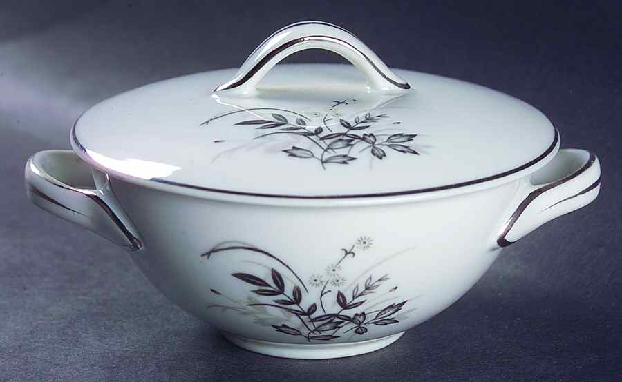 Corinth Sugar Bowl & Lid by King's Court-1