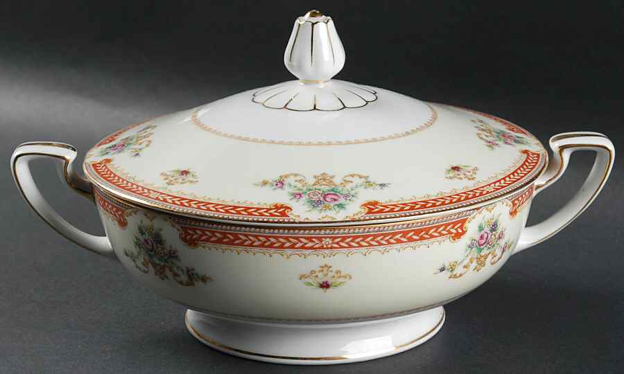 Cynthia Round Covered Vegetable by King's Court-1