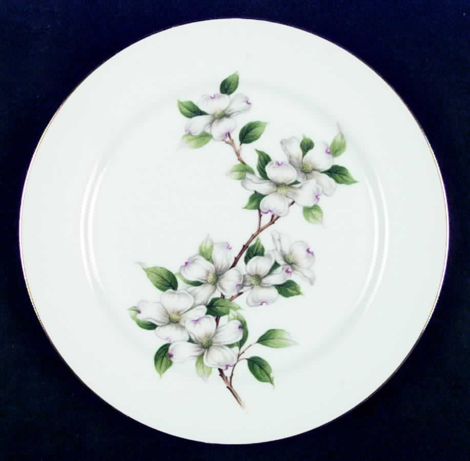 Dogwood Dinner Plate by King's Court-1