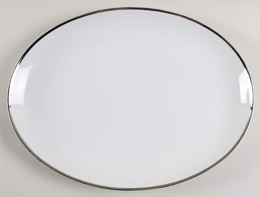 First Love 14" Oval Serving Platter by King's Court-1