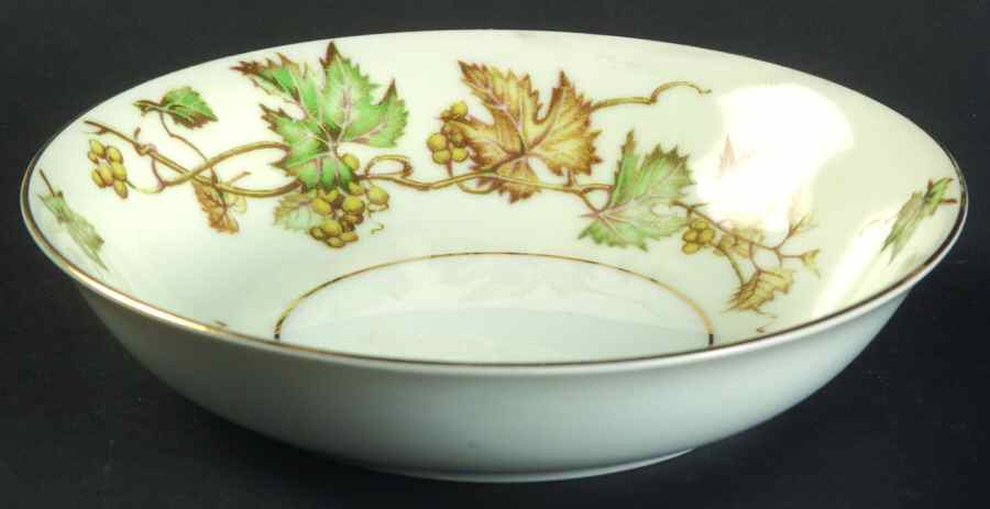Gold Oak Fruit/Dessert (Sauce) Bowl by King's Court-1