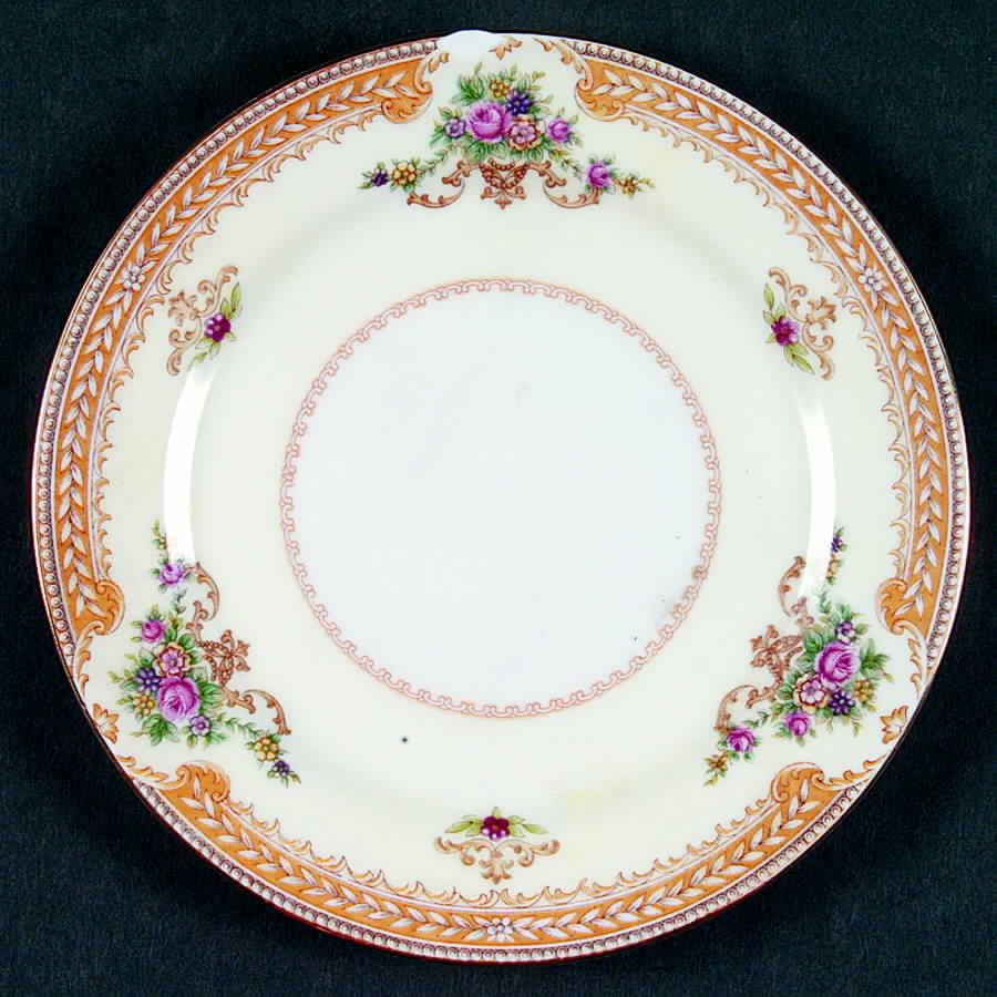Janice Bread & Butter Plate by King's Court-1