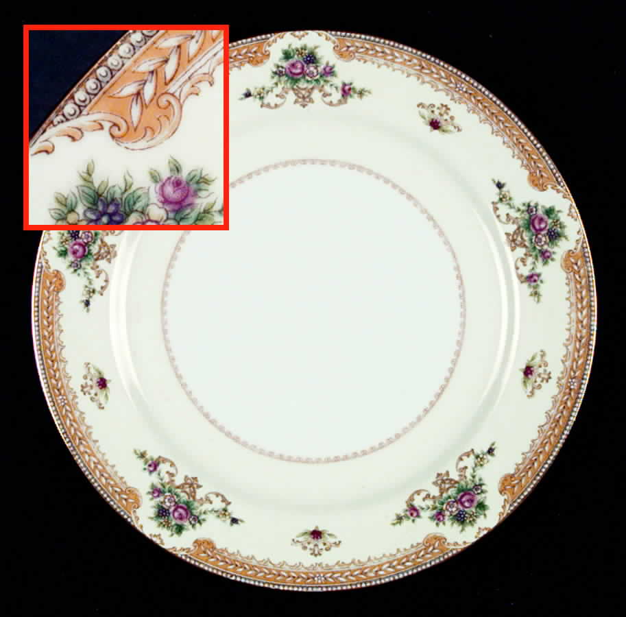 Janice Dinner Plate by King's Court-1