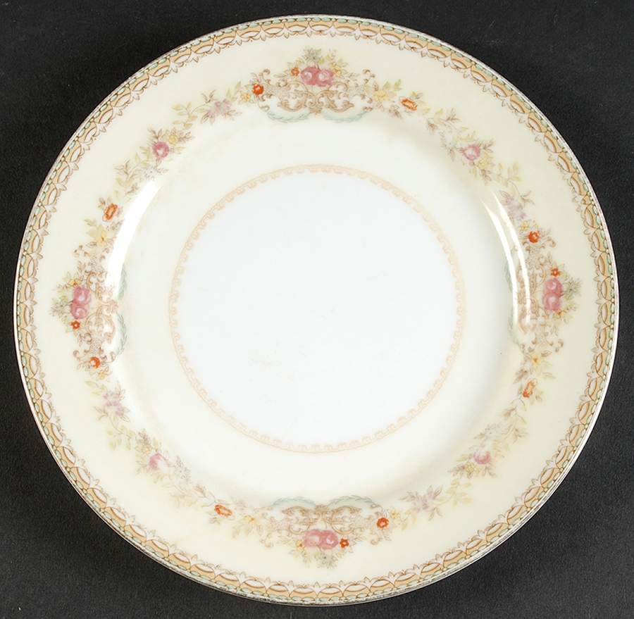 Karen Salad Plate by King's Court-1