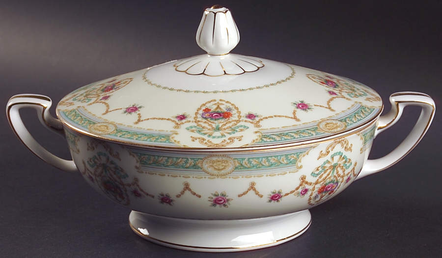 Margo Round Covered Vegetable by King's Court-1
