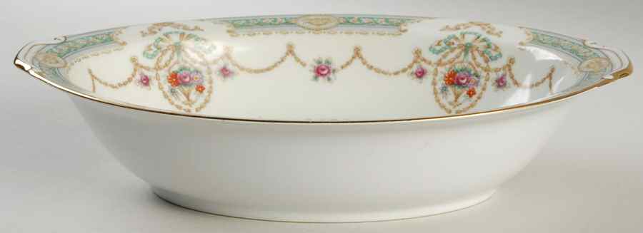 Margo 10" Oval Vegetable Bowl by King's Court-1