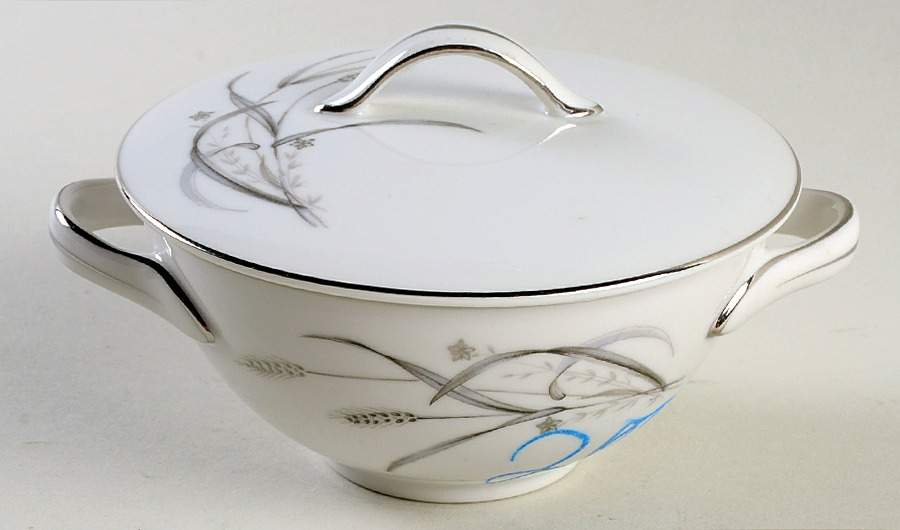 Moonlight Harvest Sugar Bowl & Lid by King's Court-1