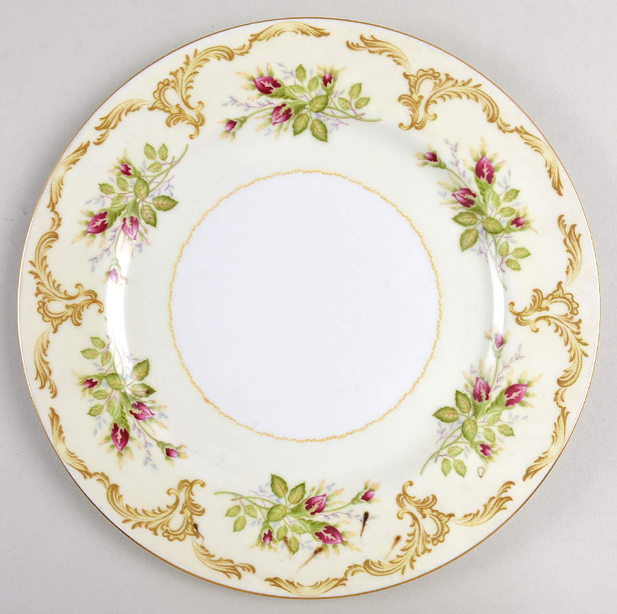 Rose Bud Dinner Plate by King's Court-1