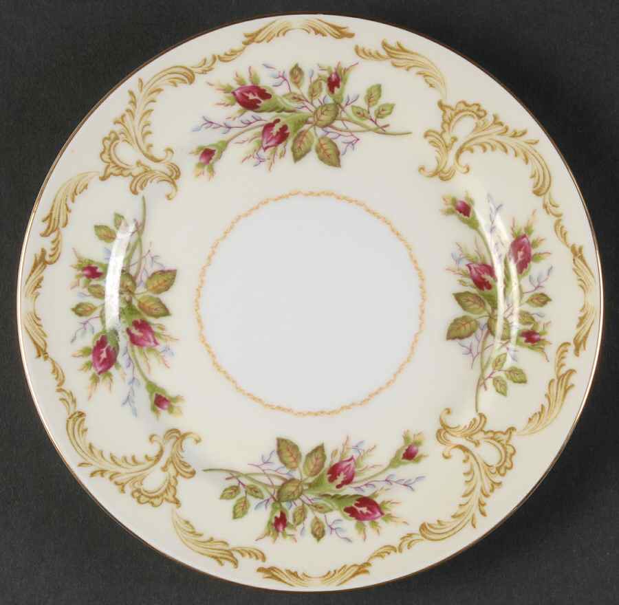 Rose Bud Bread & Butter Plate by King's Court-1