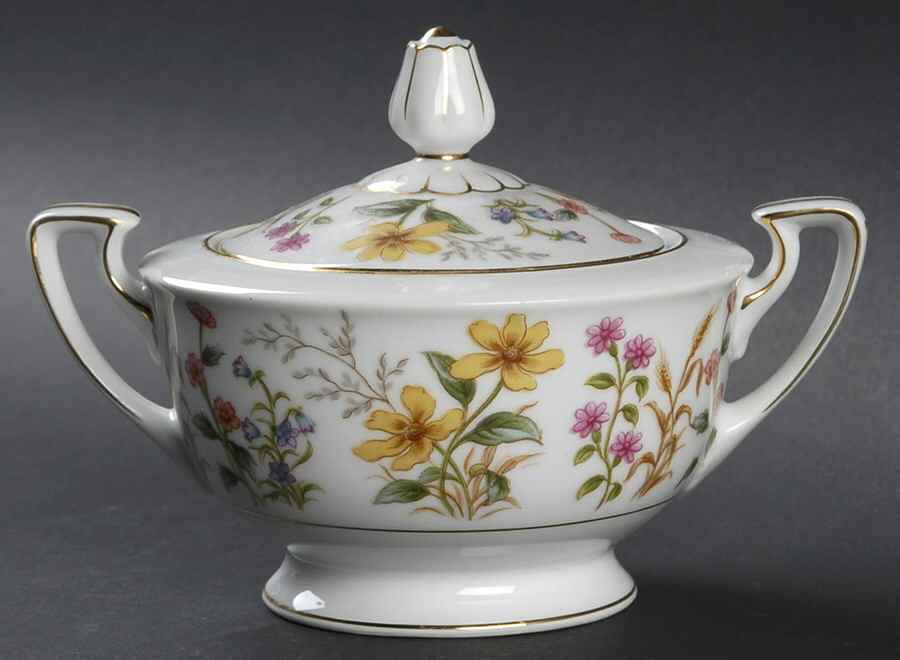 Sherwood Sugar Bowl & Lid by King's Court-1