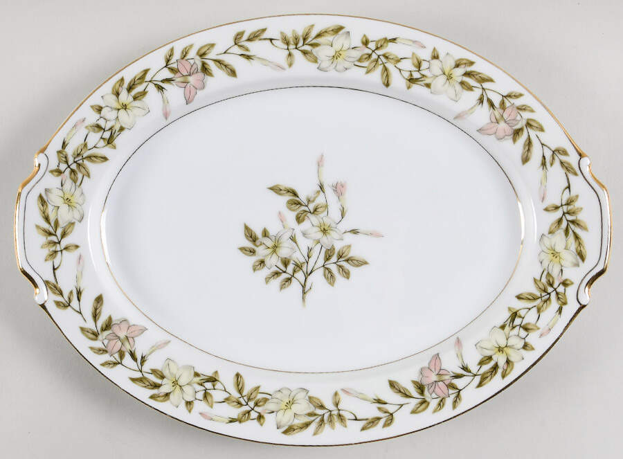 Stratford 12" Oval Serving Platter by King's Court-1
