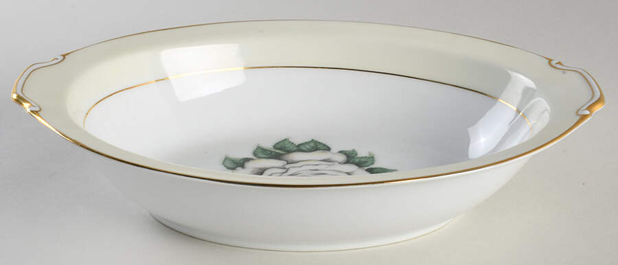 white-rose-10-oval-vegetable-bowl-by-king-s-court-replacements-ltd