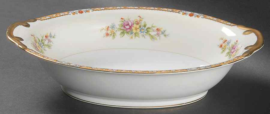 KIK1 11" Oval Vegetable Bowl by Kikusui-1