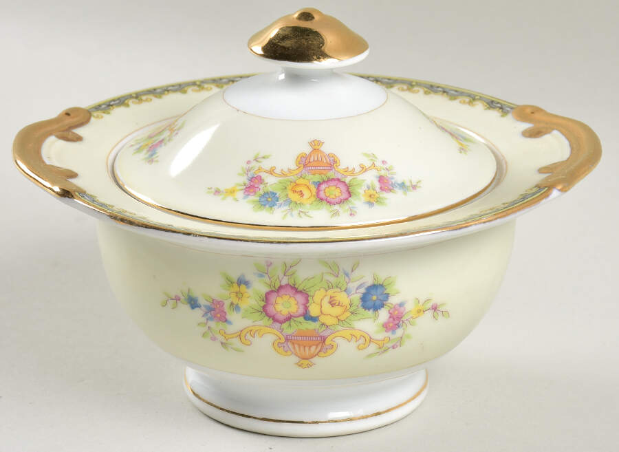 KIK12 Sugar Bowl & Lid by Kikusui-1