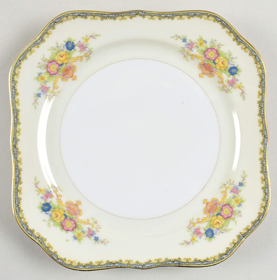 KIK12 Square Salad Plate by Kikusui-1